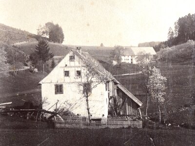 Die Tannenmühle in alten Zeiten